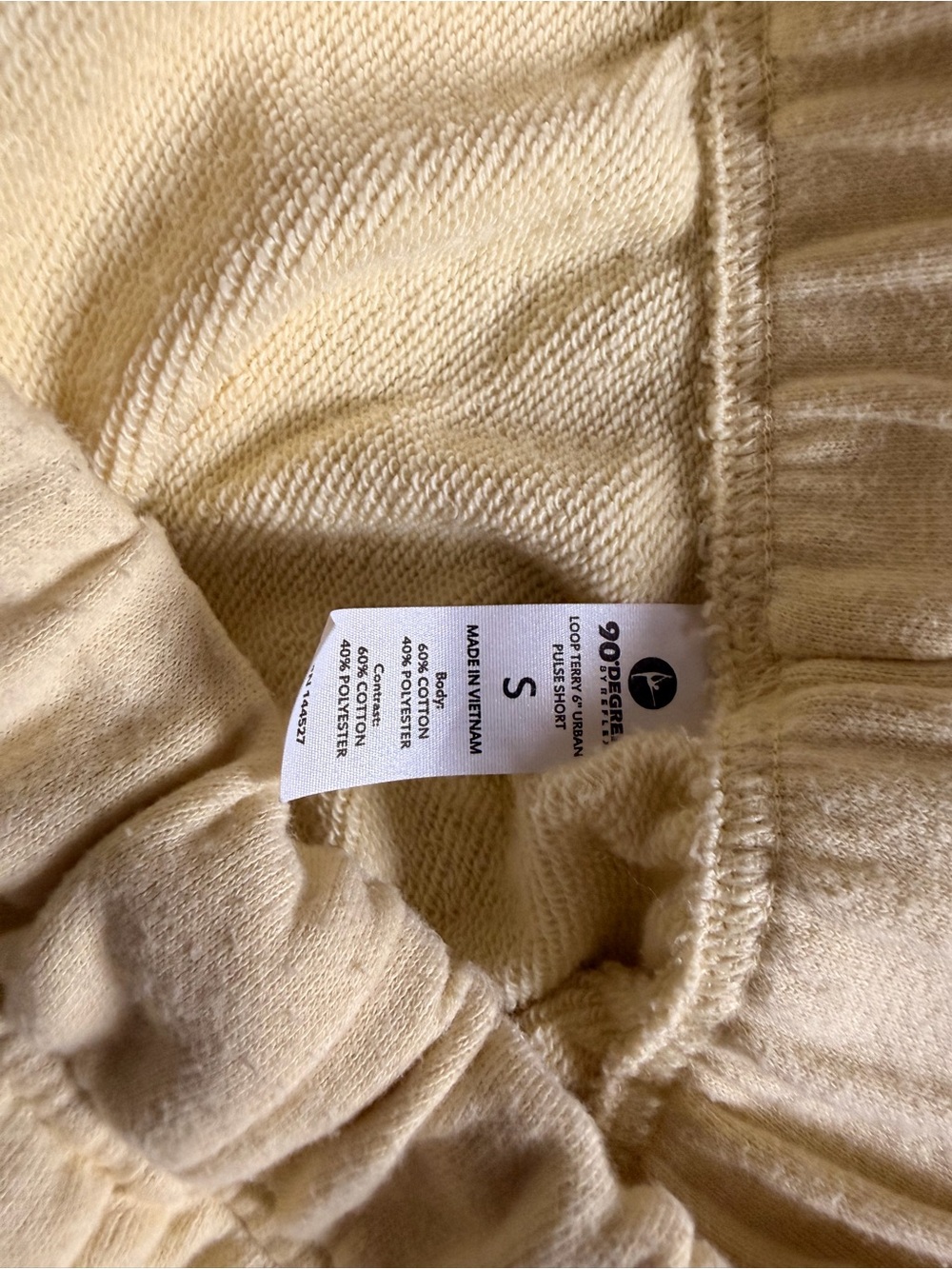 90 Degree By Reflex Kids Cream Sweatpants - Soft Loopback Knit